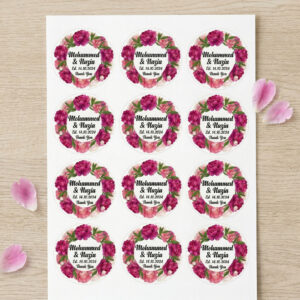 Round Favour Stickers